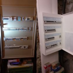 tableau électrique avant après